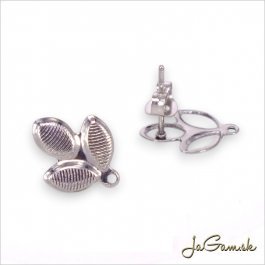 Náušnicové puzety 14mm CHIRURGICKÁ OCEĽ, 2ks (CH1683)